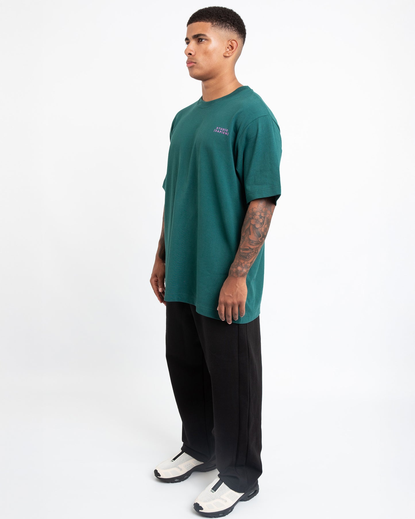 SPN_01 ESSENTIAL TEE MOSS