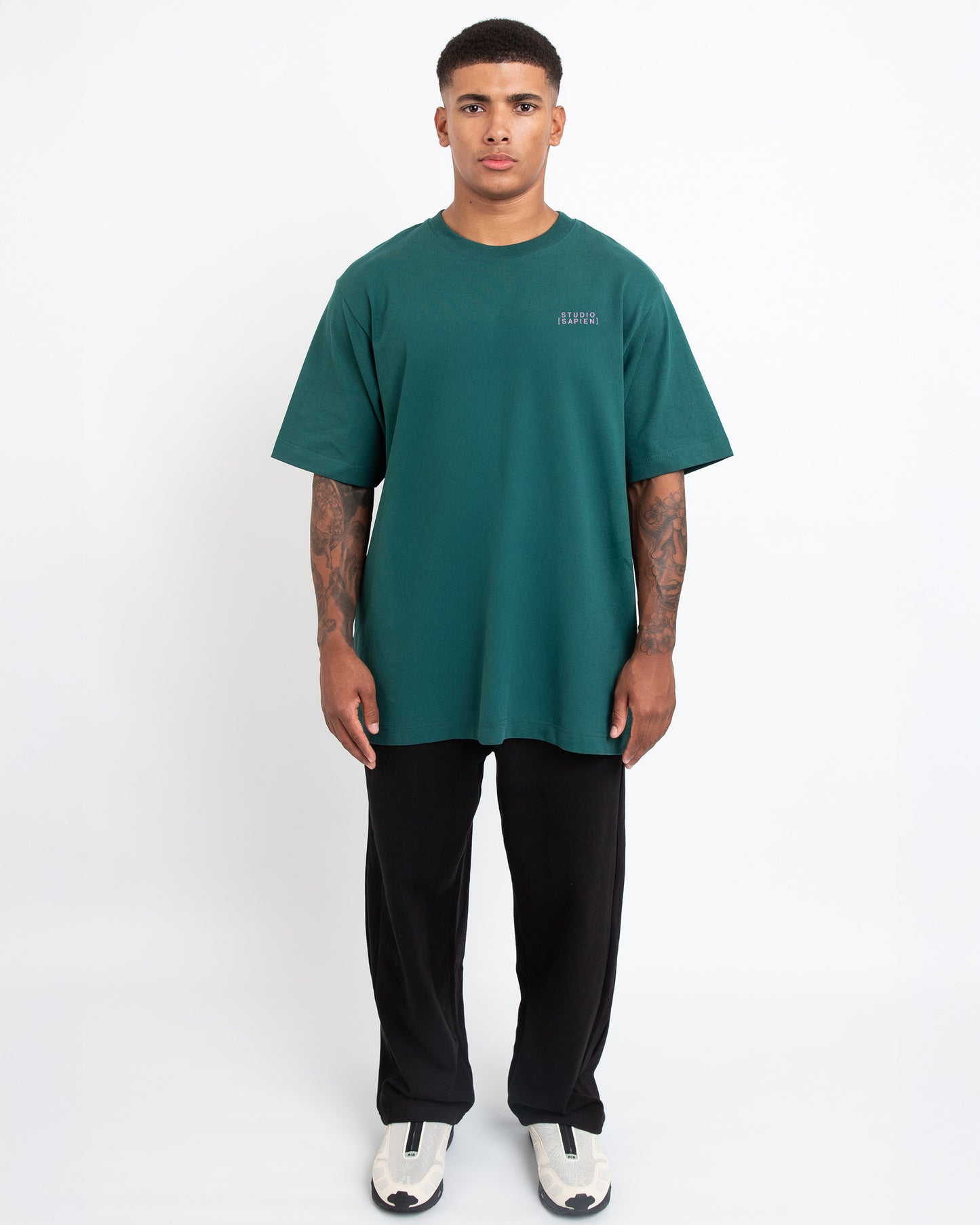 SPN_01 ESSENTIAL TEE MOSS