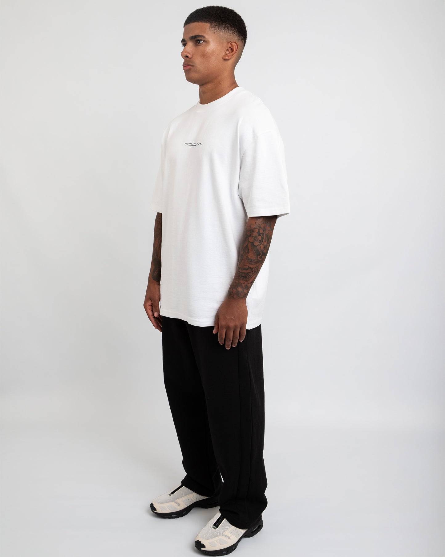 SPN_01 SIGNATURE TEE WHITE