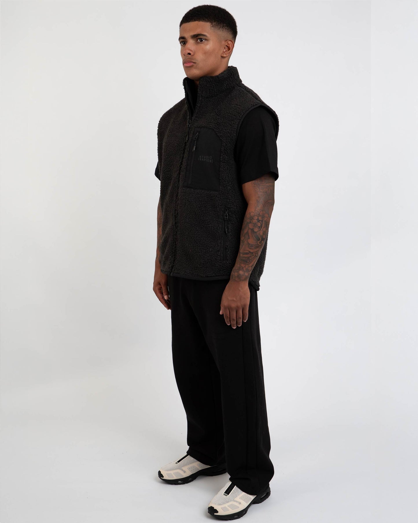 SPN_01 OUTERFORM GILET STONE