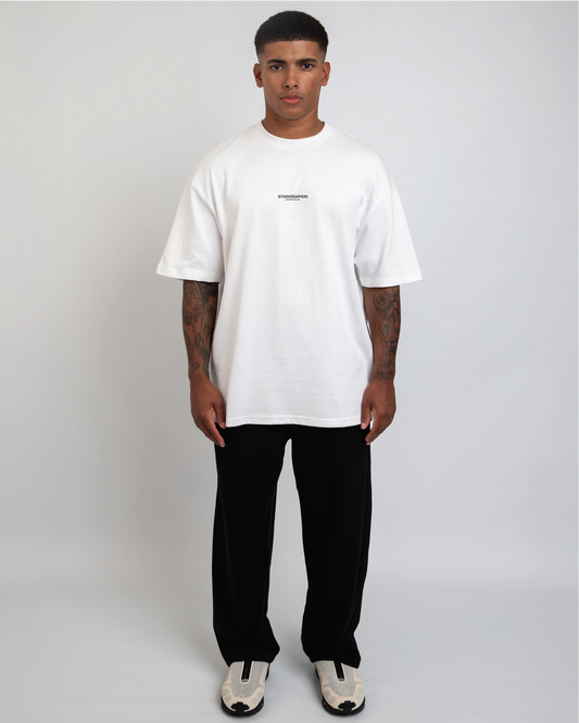 SPN_01 SIGNATURE TEE WHITE
