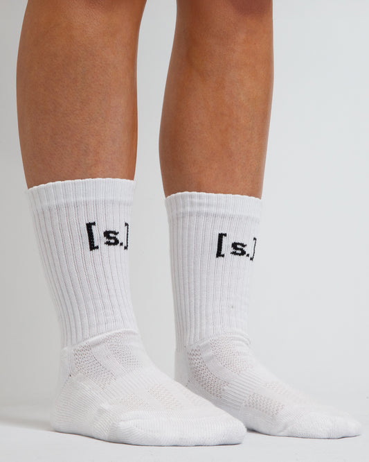 SPN_01 SPORT SOCK WHITE