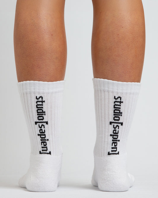 SPN_01 SPORT SOCK WHITE