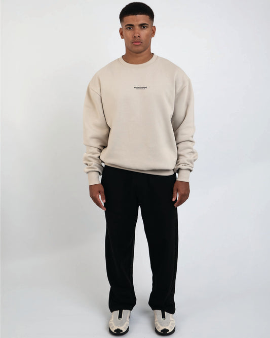SPN_01 CORE SWEATSHIRT STONE