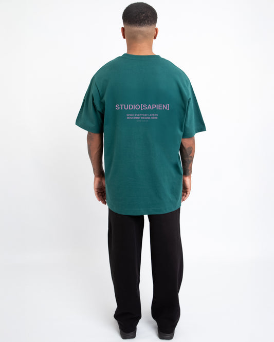 SPN_01 ESSENTIAL TEE MOSS